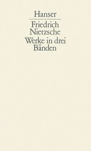 Die Geburt der Tragödie / Unzeitgemäße Betrachtungen de Friedrich Nietzsche