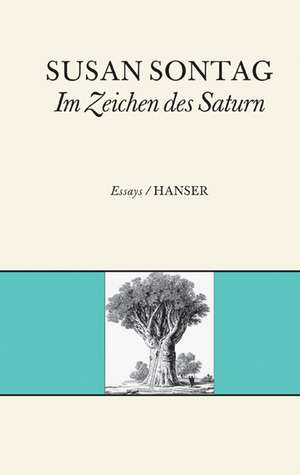 Im Zeichen des Saturn de Susan Sontag