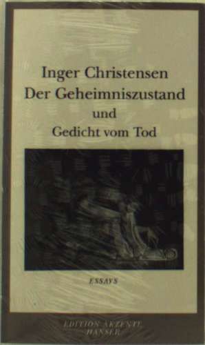 Geheimniszustand de Inger Christensen