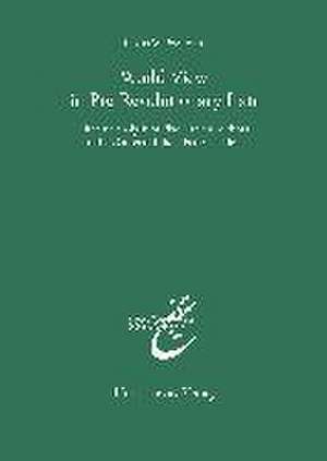 World View in Pre-Revolutionary Iran de Claus V Pedersen