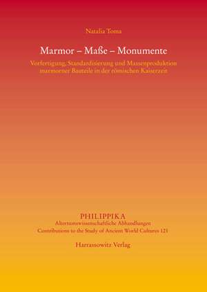 Marmor - Maße - Monumente de Natalia Toma