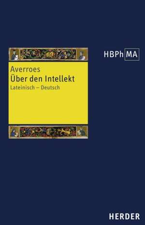 Über den Intellekt de Averroes