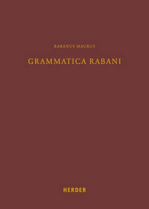 Grammatica Rabani de Rabanus Maurus