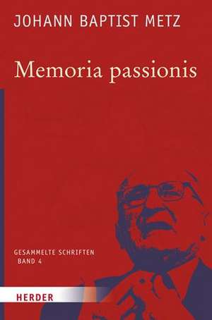 Memoria passionis de Johann Baptist Metz