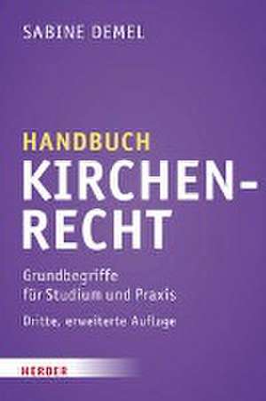 Handbuch Kirchenrecht de Sabine Demel