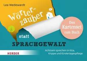 Wörterzauber statt Sprachgewalt. Das Kartenset zum Buch de Lea Wedewardt