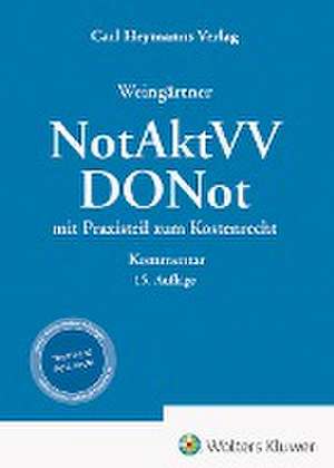 Weingärtner, DONot / NotAktVV - Kommentar de Helmut Weingärtner