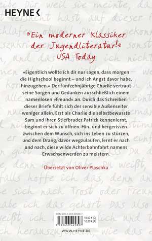 Das also ist mein Leben de Stephen Chbosky