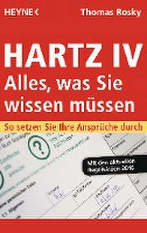 Hartz IV - Alles, was Sie wissen müssen de Thomas Rosky