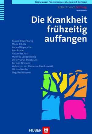 Die Krankheit frühzeitig auffangen de Rainer Bredenkamp