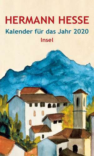 Insel-Kalender für das Jahr 2020 de Hermann Hesse