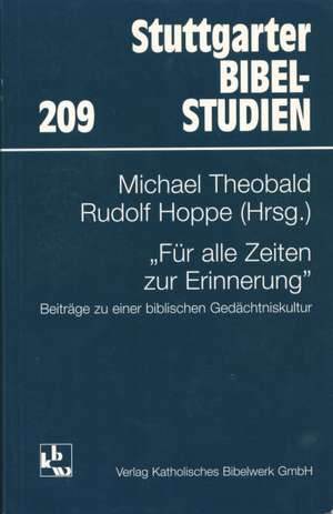 Zeichen ewiger Erinnerung de Michael Theobald