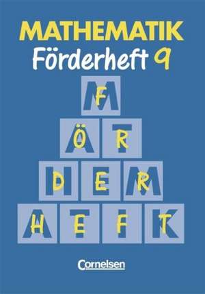 Mathematik Förderschule - Förderhefte - Band 9 de Heribert Gathen