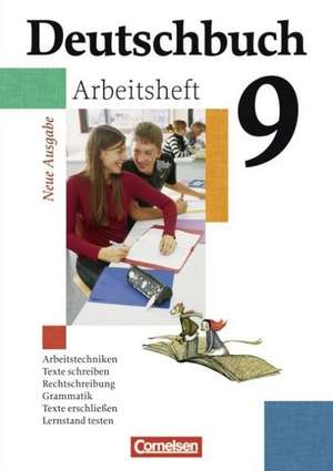 Deutschbuch Gymnasium. Allgemeine bisherige Ausgabe, 9. Schuljahr - Abschlussband 5-jährige Sekundarstufe I - Arbeitsheft mit Lösungen de Jan Diehm