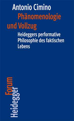 Phänomenologie und Vollzug de Antonio Cimino