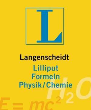 Langenscheidt Lilliput Formeln Physik/Chemie