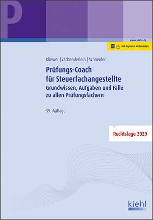 Prüfungs-Coach für Steuerfachangestellte de Ekkehard Kliewer