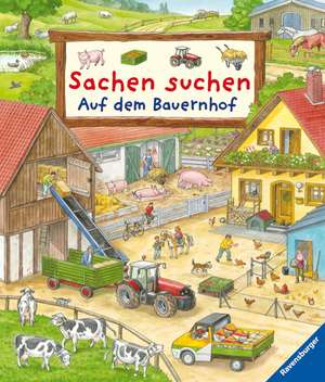 Sachen suchen: Auf dem Bauernhof - Wimmelbuch ab 2 Jahren de Susanne Gernhäuser