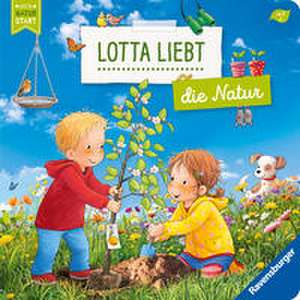 Lotta liebt die Natur - Sach-Bilderbuch über Umweltschutz ab 2 Jahre, Kinderbuch ab 2 Jahre, erstes Sachwissen, Pappbilderbuch de Sandra Grimm