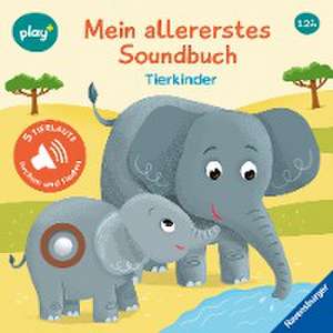 Play+ Mein allererstes Soundbuch Tierkinder - ab 12 Monate de Maria Höck