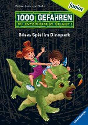 1000 Gefahren junior - Böses Spiel im Dinopark de Fabian Lenk