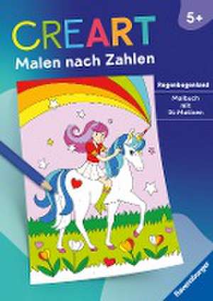 Ravensburger CreArt Malen nach Zahlen ab 5: Regenbogenland, Malbuch, 24 Motive de Isabelle Metzen