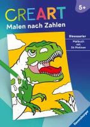 CreArt Malen nach Zahlen ab 5: Dinosaurier de Stefan Richter