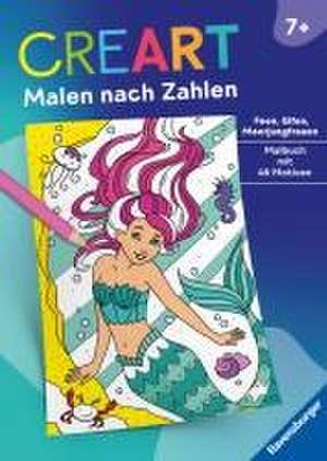 Ravensburger CreArt Malen nach Zahlen ab 7: Feen, Elfen, Meerjungfrauen, Großes Malbuch, 48 Motive de Katja Weikenmeier