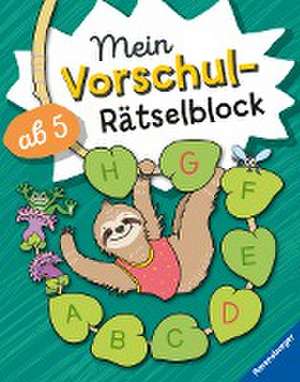 Mein Vorschul-Rätselblock de Angelika Penner