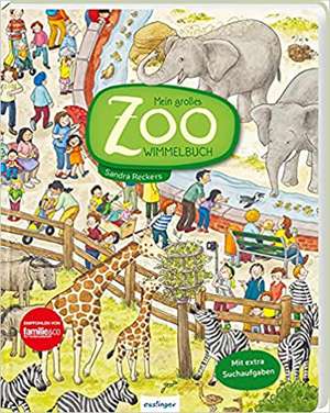 Mein großes Zoo-Wimmelbuch de Sandra Reckers