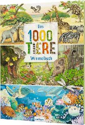 Das 1000 Tiere-Wimmelbuch de Christine Henkel