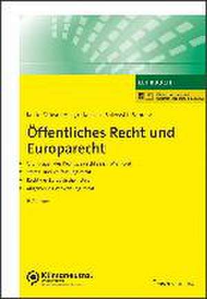 Öffentliches Recht und Europarecht de Kai-Uwe Kock