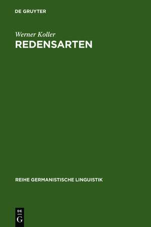 Redensarten: linguistische Aspekte, Vorkommensanalysen, Sprachspiel de Werner Koller