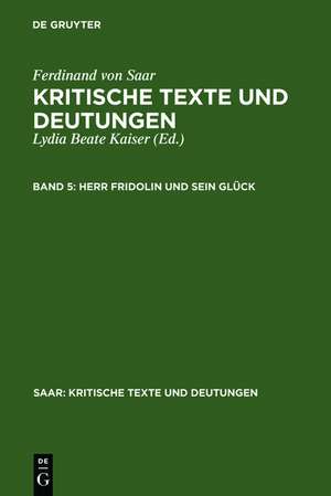 Herr Fridolin und sein Glück de Lydia Beate Kaiser