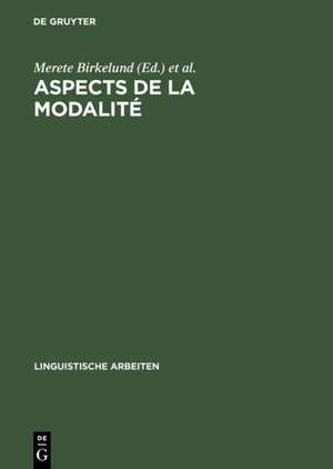 Aspects de la Modalité de Merete Birkelund