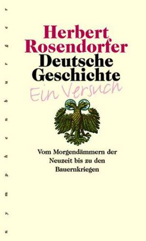 Deutsche Geschichte 3 de Herbert Rosendorfer