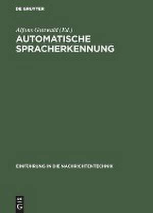 Automatische Spracherkennung de Alfons Gottwald