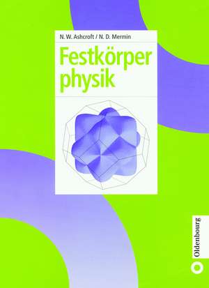 Festkörperphysik de Neil W. Ashcroft