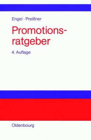 Promotionsratgeber de Andreas Preißner