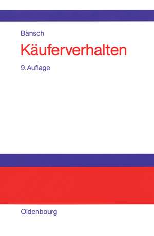 Käuferverhalten de Axel Bänsch