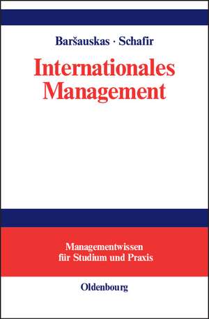 Internationales Management de Petras Barsauskas