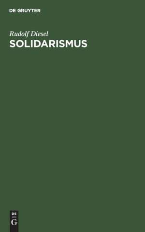 Solidarismus de Rudolf Diesel