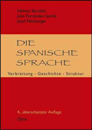 Die spanische Sprache de Helmut Berschin