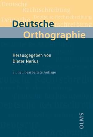 Deutsche Orthographie de Dieter Nerius