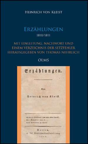 Erzählungen de Heinrich von Kleist