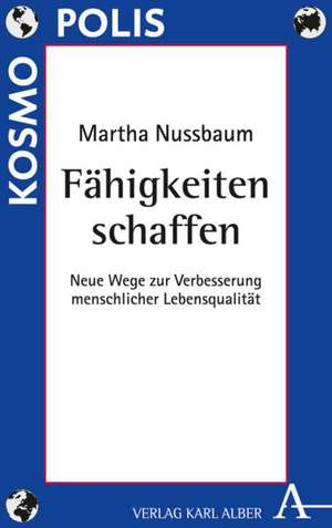 Fähigkeiten schaffen de Martha Nussbaum