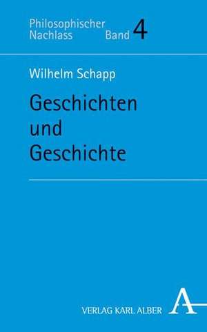 Geschichten und Geschichte de Wilhelm Schapp