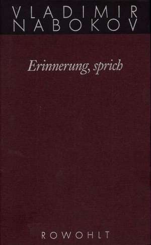 Gesammelte Werke 22. Erinnerung, sprich de Dieter E. Zimmer