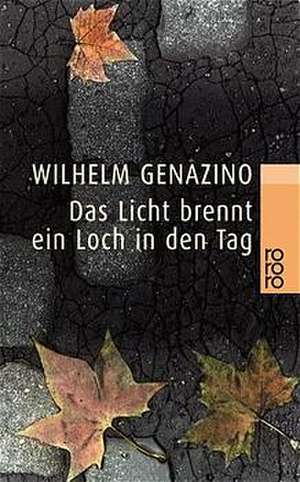 Das Licht brennt ein Loch in den Tag de Wilhelm Genazino