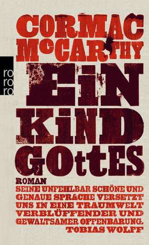 Ein Kind Gottes de Cormac McCarthy